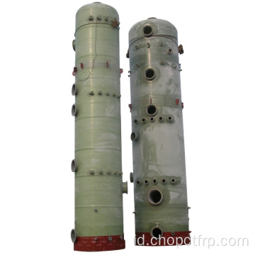 Hot Sale FRP Kolom Fiberglass Scrubber untuk Tanaman